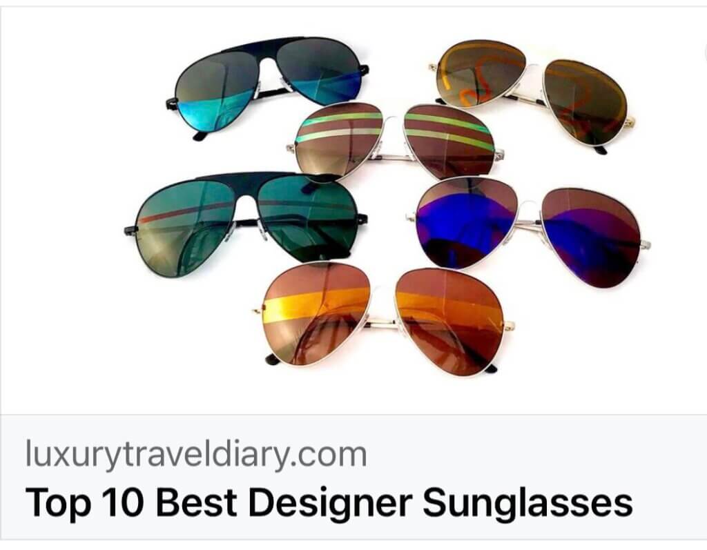 Top 10 Best Designer Sunglasses  