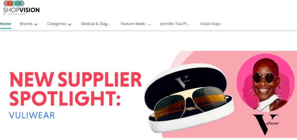 ShopVision website